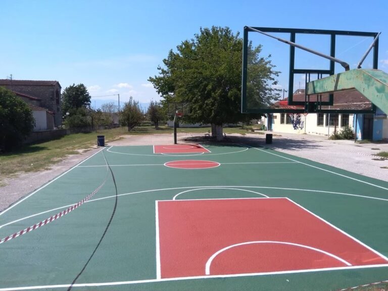 Ανακοίνωση για τις πλαστικοποιήσεις γηπέδων μπάσκετ