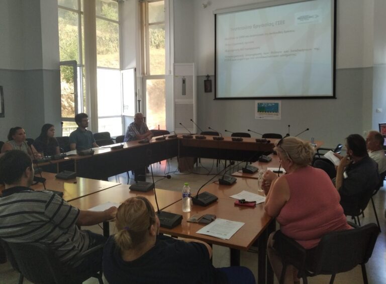 Ομαδικό Εργαστήριο Εκπαίδευσης στην πλατφόρμα του ΟΑΕΔ με τη συνεργασία του ΙΝΕ ΓΣΕΕ, Κέντρου Κοινότητας και Δήμου Φαρκαδόνας