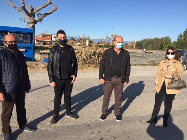 Επίσκεψη στα Σερβωτά-Εκκλησιασμός , καθαρισμός της πλατείας και συνάντηση με τους κατοίκους