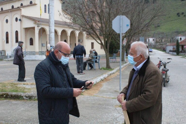 Επίσκεψη Δημάρχου στο Κεραμίδι