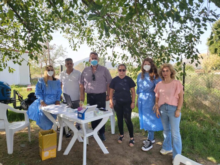 Εμβολιασμοί για τον τέτανο στην Τ.Κ. Γριζάνου.